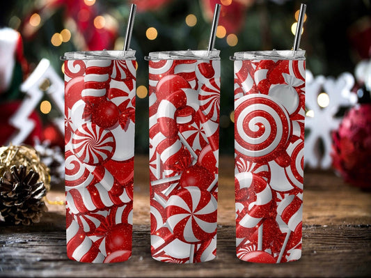 Red & White Candies