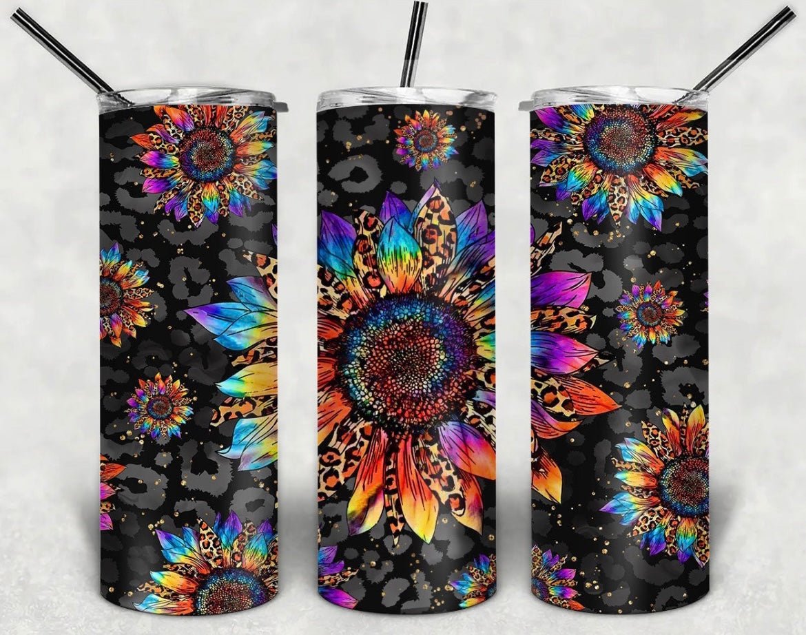 Rainbow Sunflowers 2