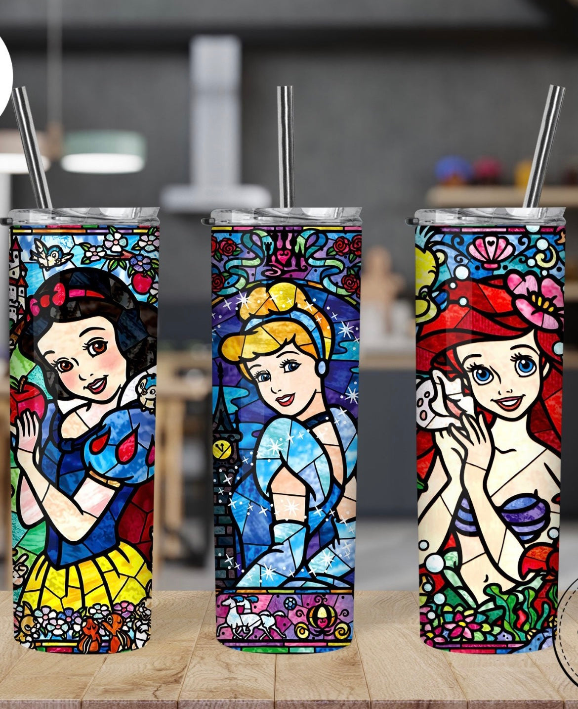 Stained Glass Princesses
