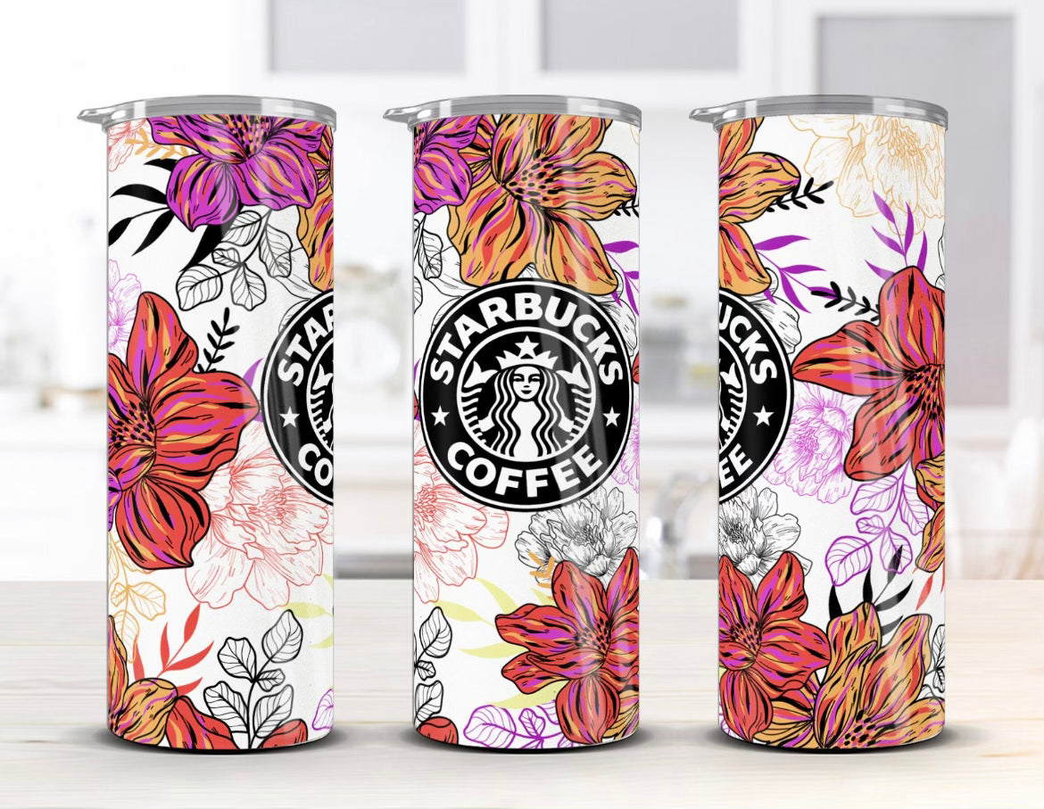 Starbucks Coffee Floral