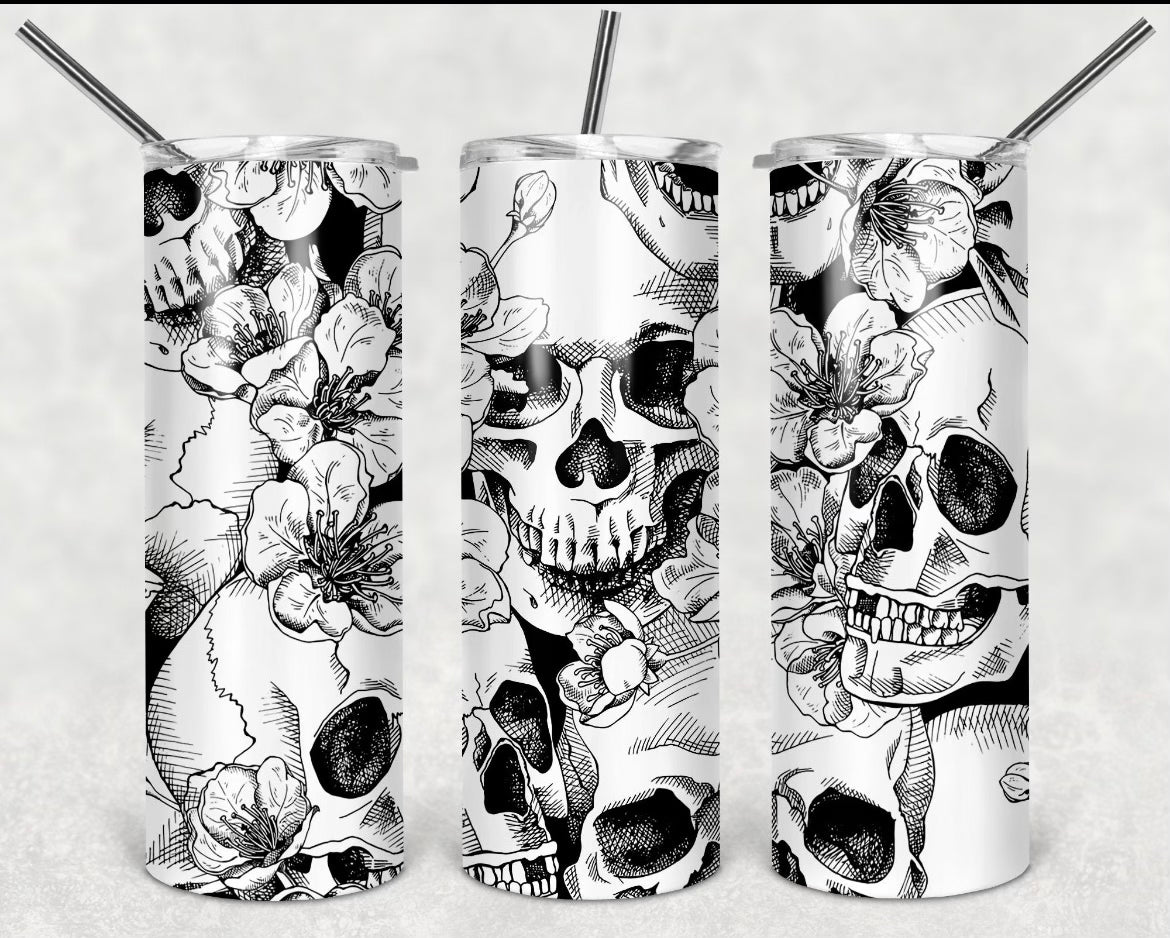 Skulls & Flowers