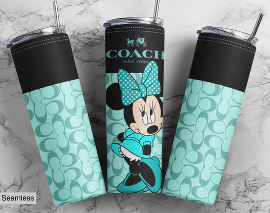 Minnie Coach Aqua