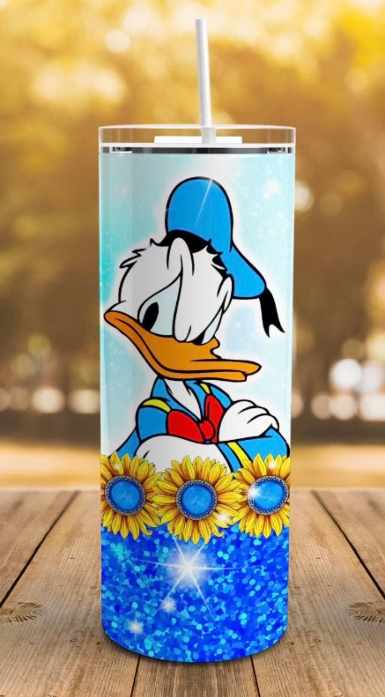 Donald Duck Sunflowers